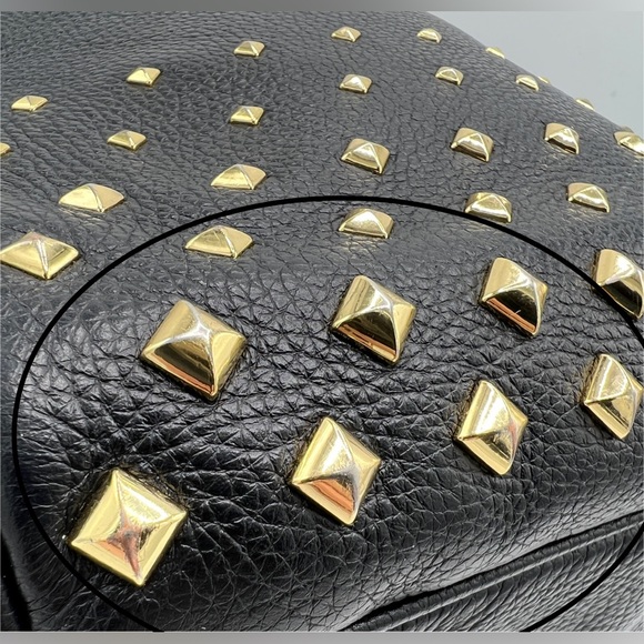 Michael Kors Abbey Medium Studded Backpack - Picture 11 of 12